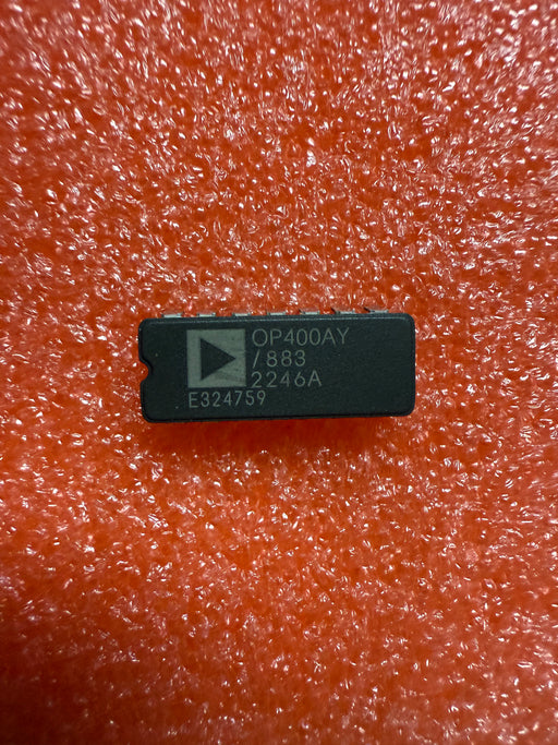 OP400AY/883 Analog Devices precision quad operational amplifier military grade IC
